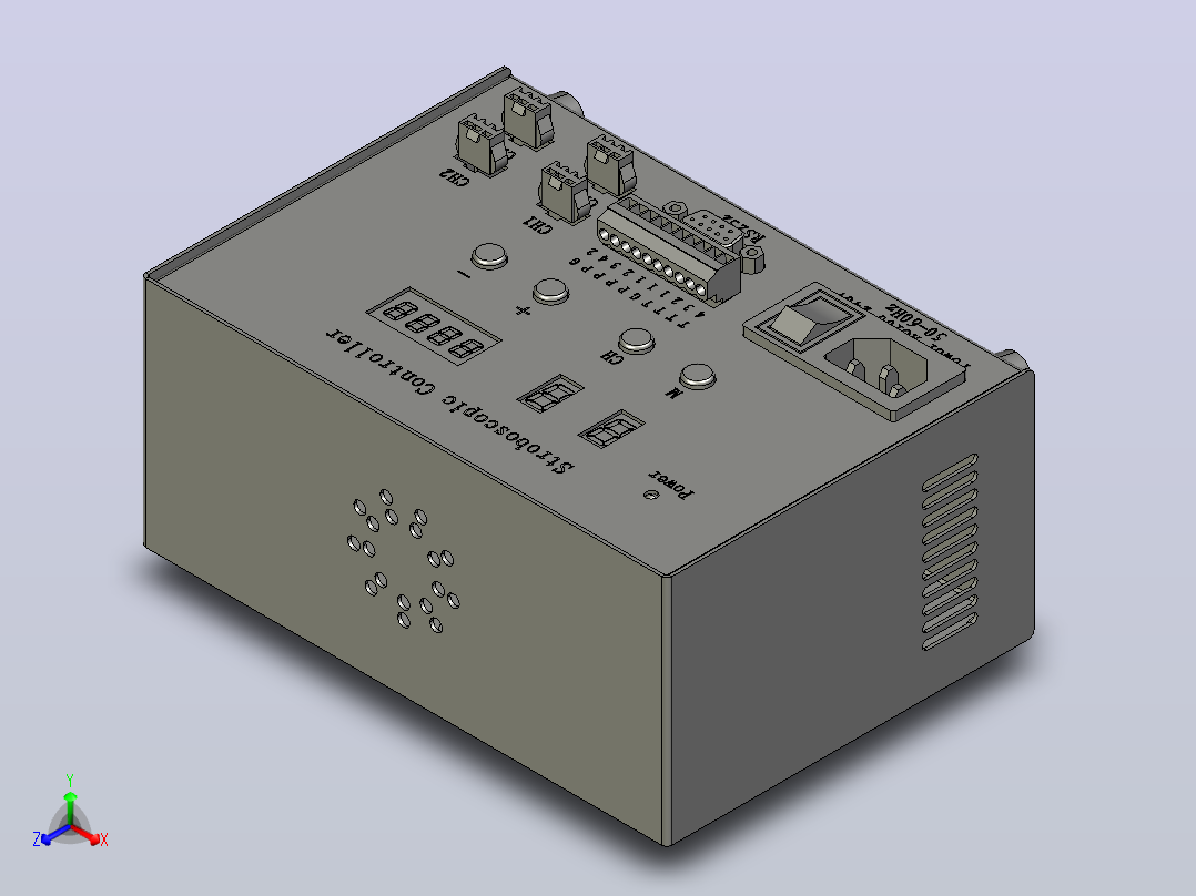 嘉励光源控制器JL-APH2-20048主视图
