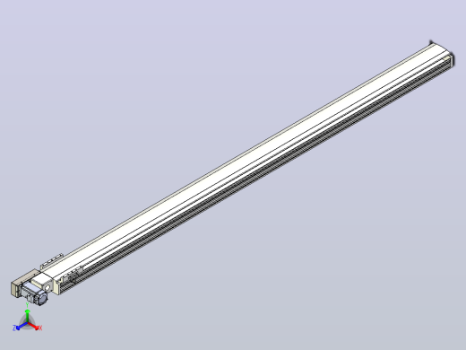 皮带直线轴半封闭可选导轨TPA-HNB-140D-120-L2250-ML-C-P40-N3