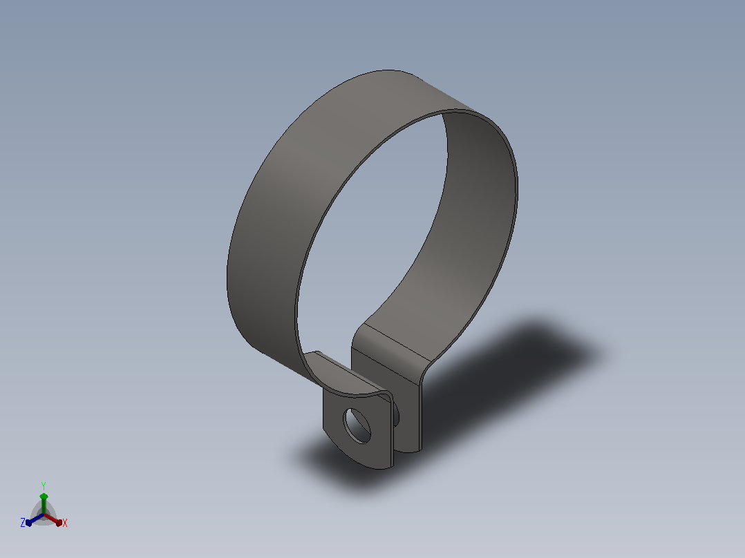带垫悬挂卡箍_42主视图