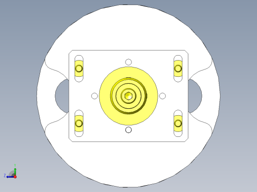 胶带卷绕式夹具左视缩略图