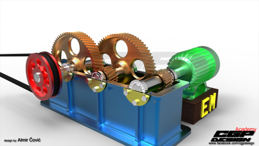 齿轮箱演示结构缩略图