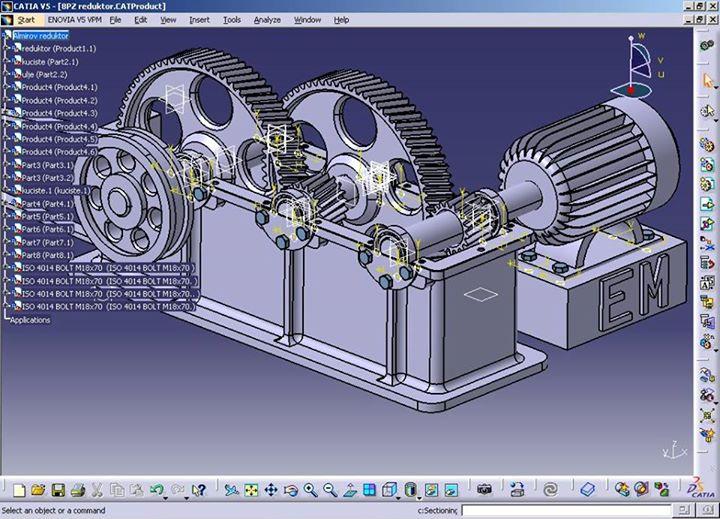 齿轮箱演示结构
