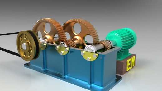 齿轮箱演示结构缩略图