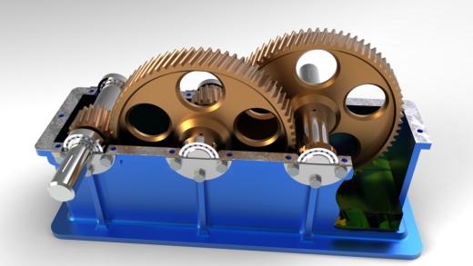 齿轮箱演示结构缩略图