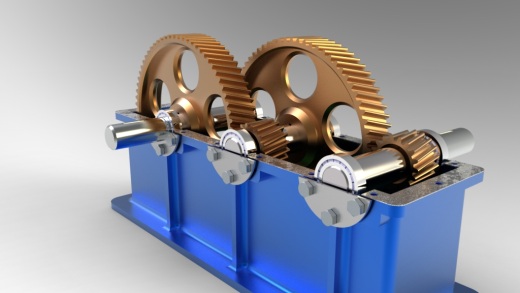 齿轮箱演示结构缩略图