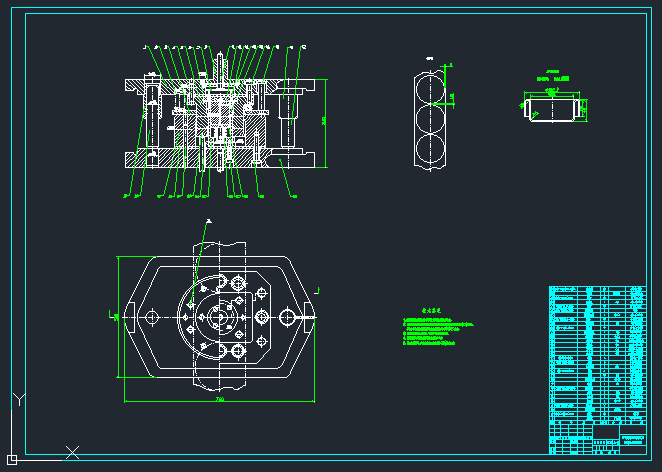 空气前置过滤器壳复合模设计