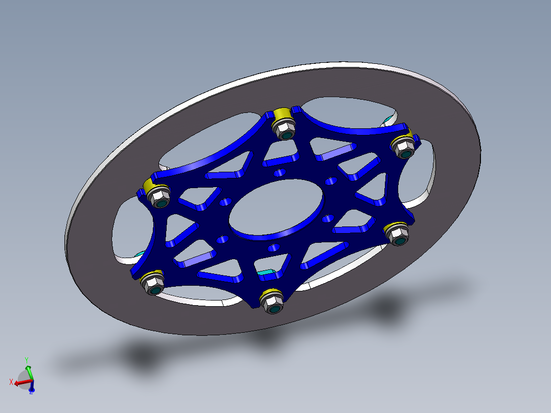 刹车盘组装SW2014