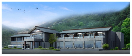 c289新中式茶楼茶馆会所禅意中式棋牌室麻将馆休闲馆CAD施工图纸缩略图