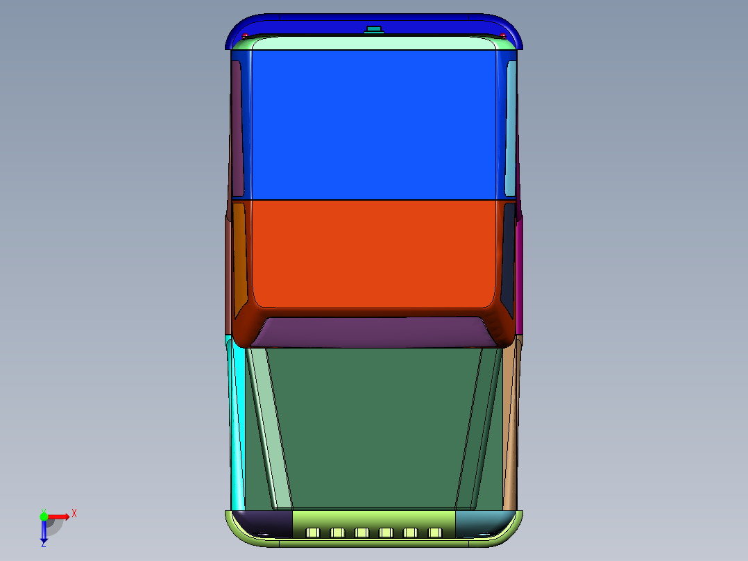 仿真遥控模型攀爬吉普车俯视图