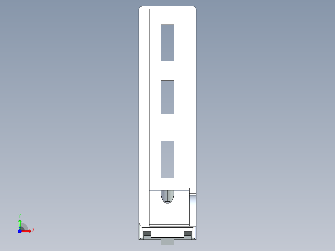 型材-45X180 MULTI PURPOSE BRACKET KJN523583前视图