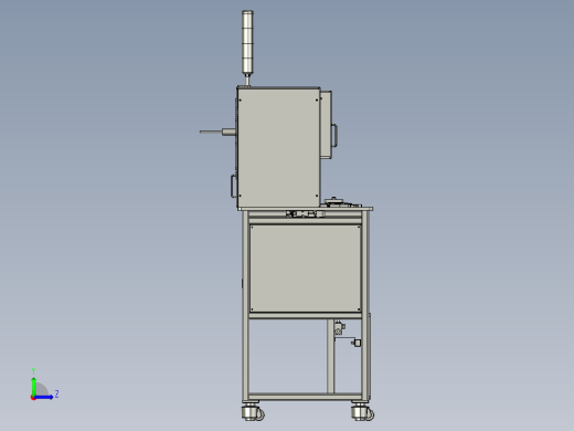 激光自动机左视缩略图