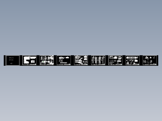 景观人行拱桥设计图