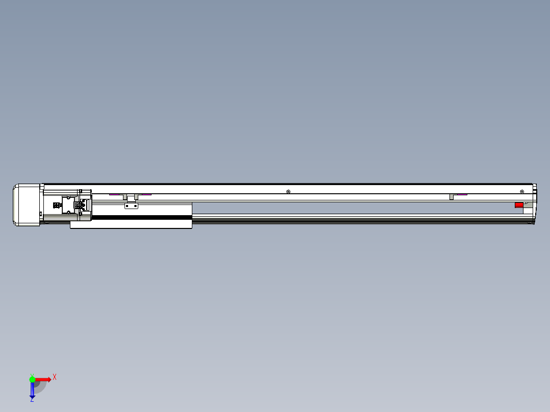 威洛博QF系列模组QF20-Lxx-C-S600-BR-ZP40-C3俯视图