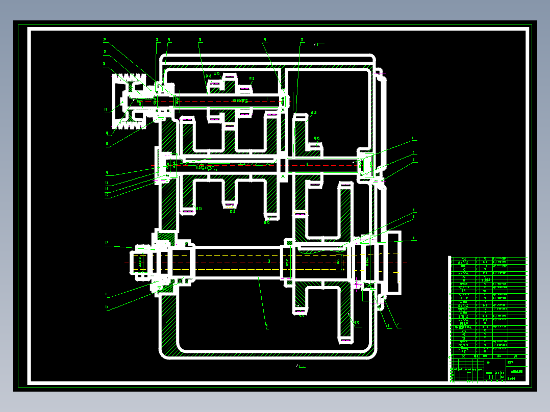 题目14-分级变速主传动系统设计