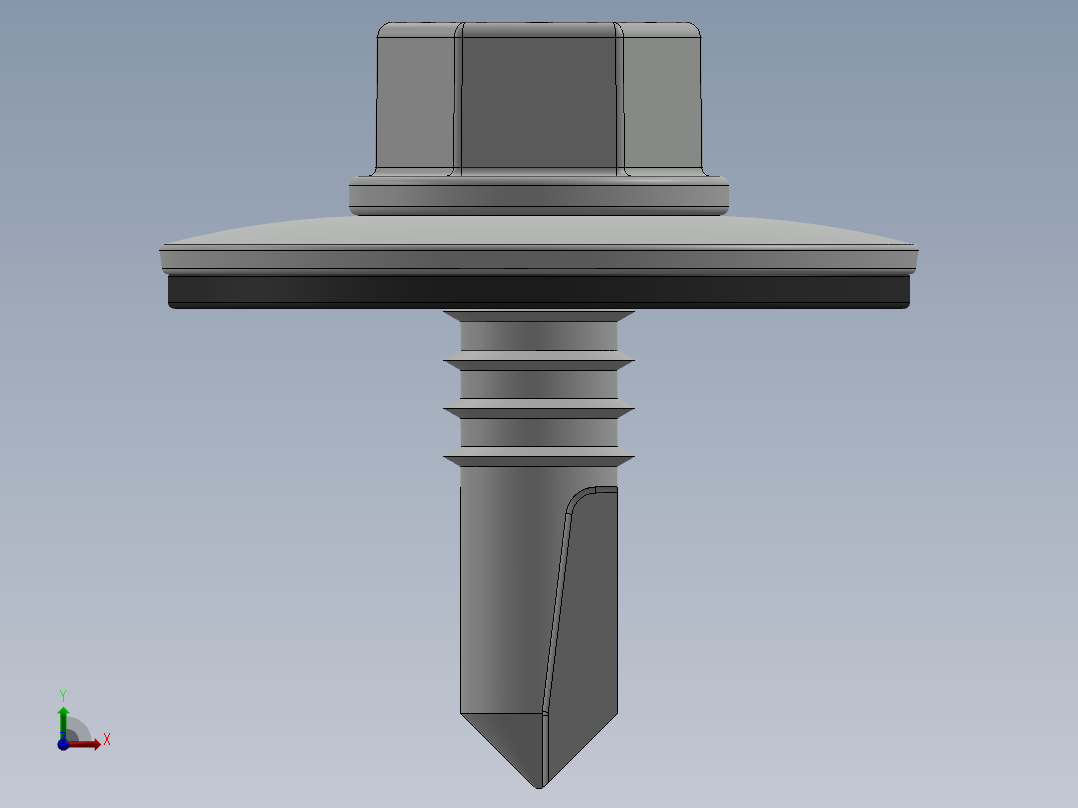 紧固件-Drill-Tip Screw-02主视图