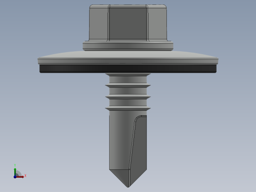 紧固件-Drill-Tip Screw-02前视缩略图