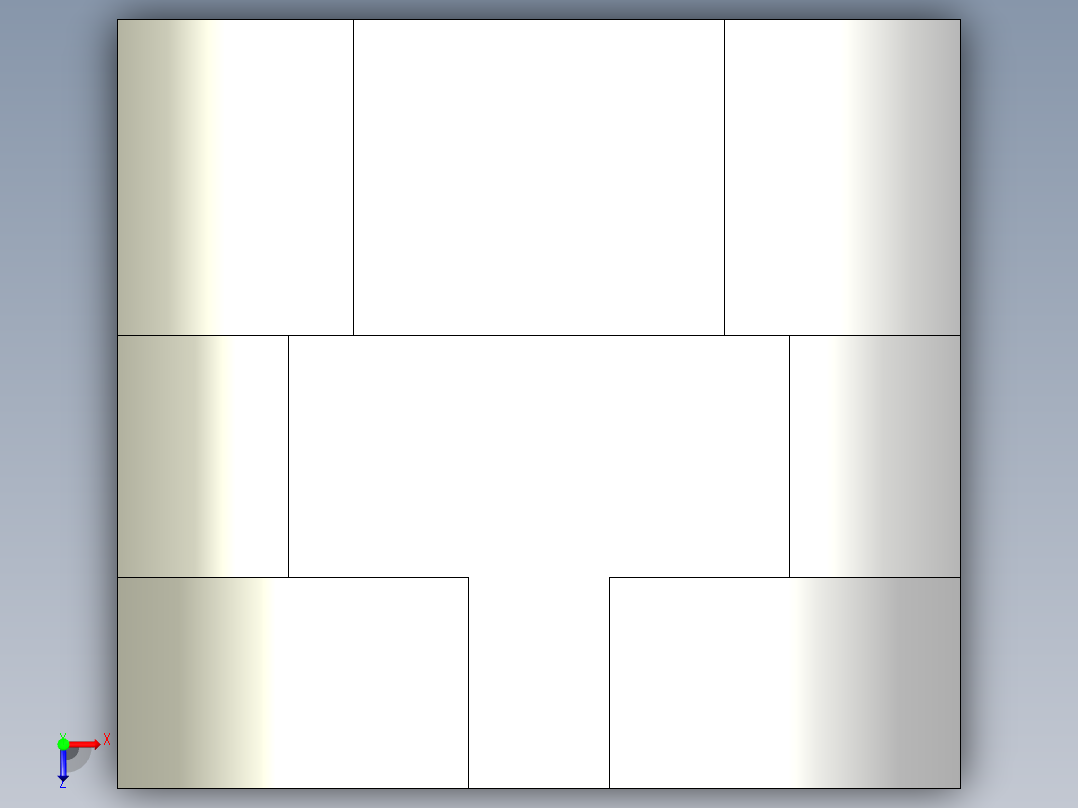 接近传感器PX08-W俯视图