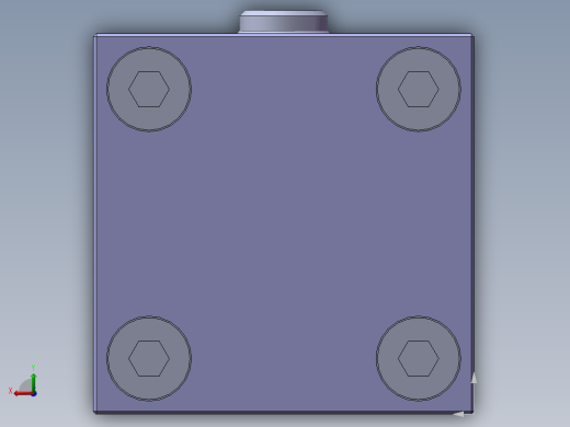 力士乐液压阀-LFA_16_DB2-7X单向阀盖板后视缩略图