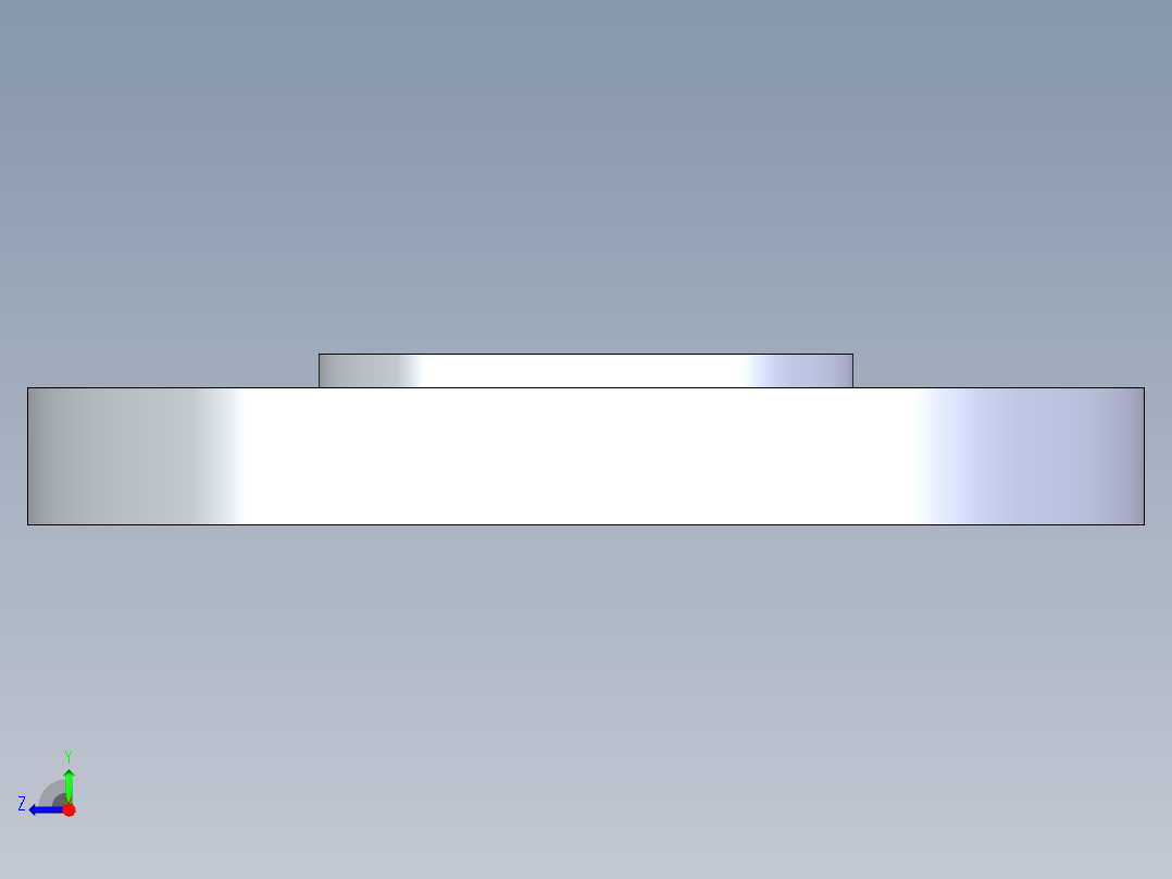 CPVC管件25-Sch80_Blind Flange_9853-020_2in右视图