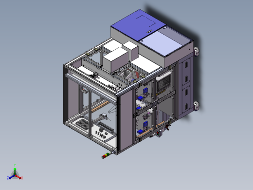 拧紧机正等轴测缩略图