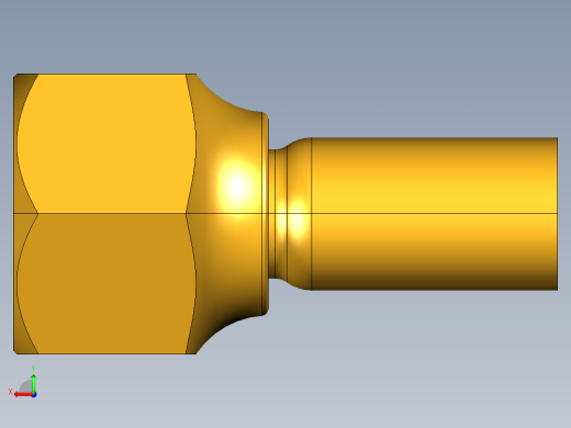 扩口式工业通用硬管接头Flare Adapter US5-6后视缩略图