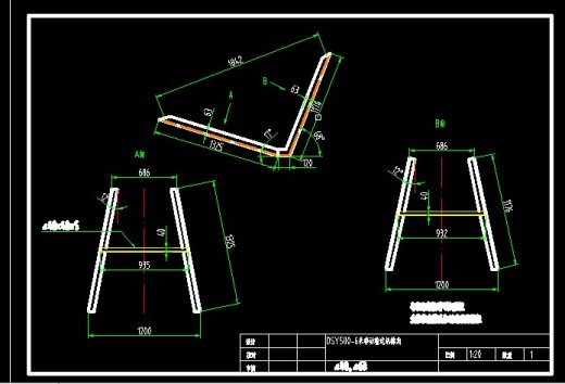 移动皮带机（套图18张）2D图纸 机械设计CAD图纸DWG图纸2D图纸缩略图