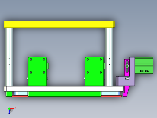 REACHER-A笔记本CNC工装夹具三维模型-CNC1-0911俯视缩略图