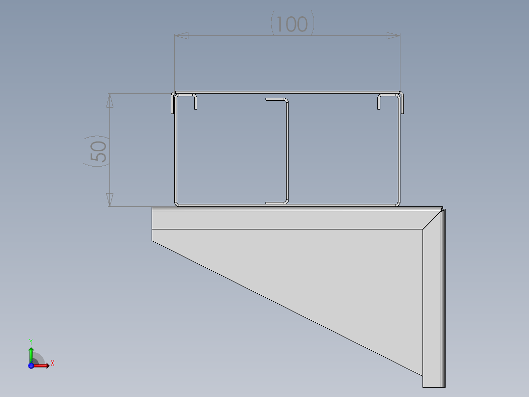 桥、桥架(5)前视图