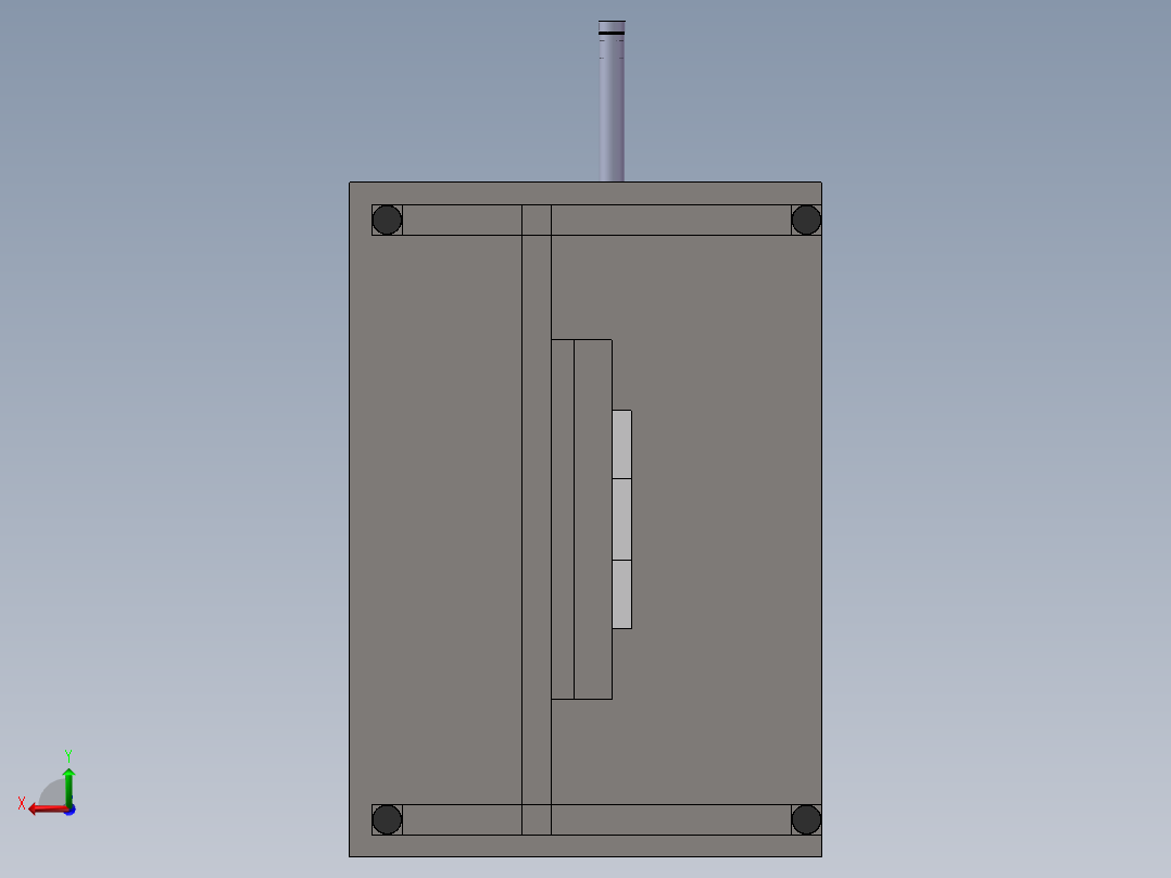卷盘式上料机sw18可编辑后视图