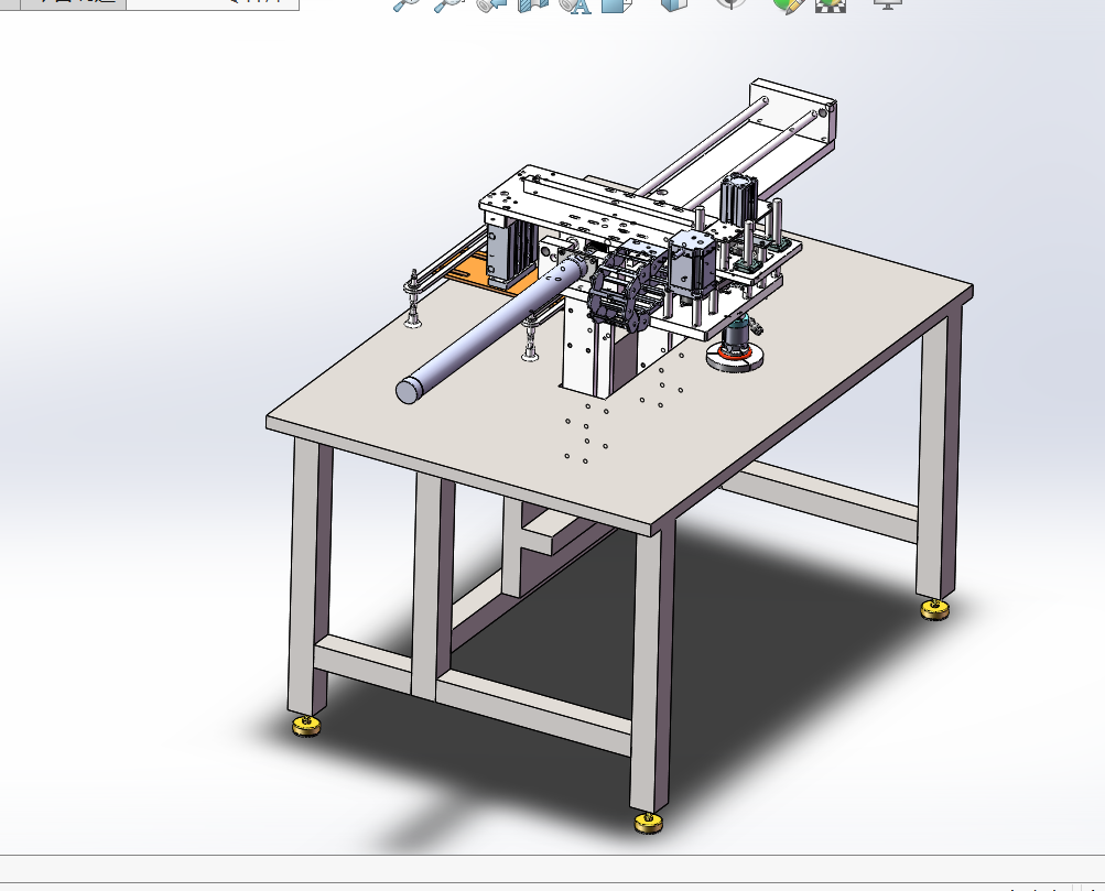 卷盘式上料机sw18可编辑