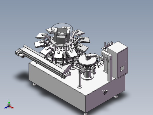 双转盘真空给袋包装机sw18可编辑