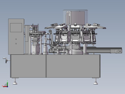 双转盘真空给袋包装机sw18可编辑后视缩略图