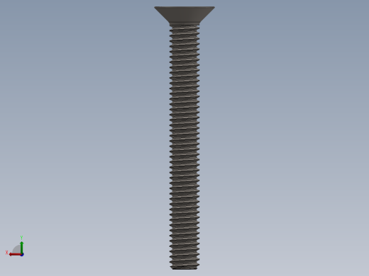 Screw_ISO_10642_M4x35_A2.SLDPRT后视缩略图