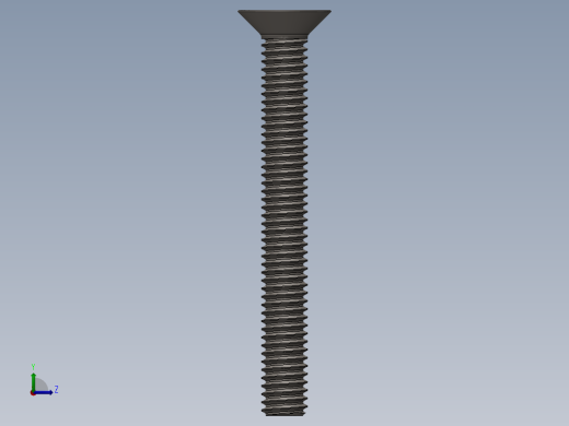 Screw_ISO_10642_M4x35_A2.SLDPRT左视缩略图