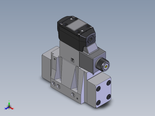 Continental Hydraulics-VSD05AM_1_5液压元件正等轴测缩略图