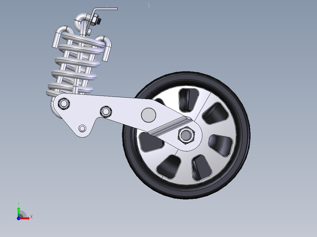 万向轮、脚轮(8)主视图