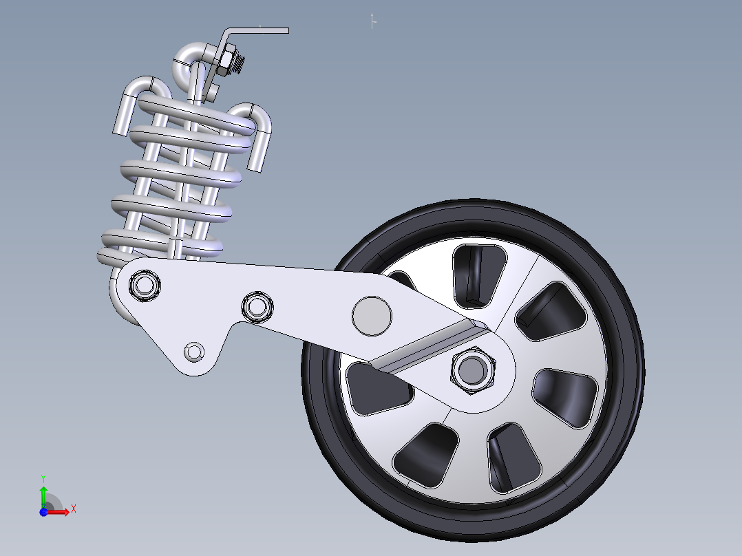 万向轮、脚轮(8)前视图