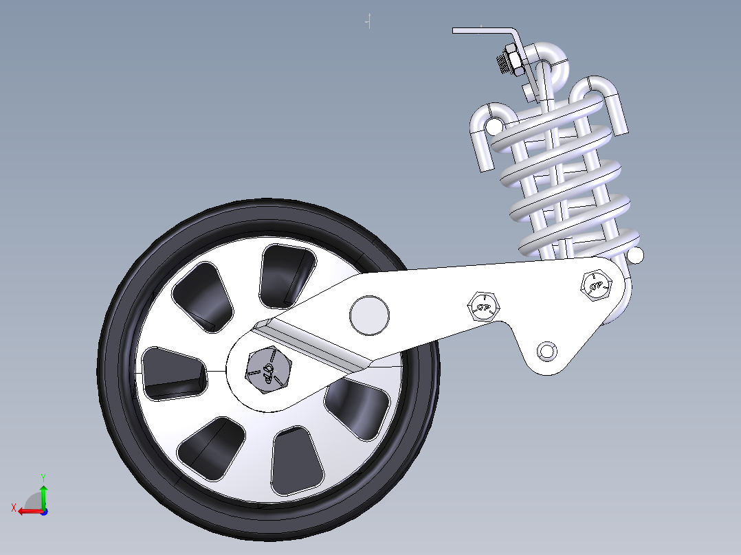 万向轮、脚轮(8)后视图