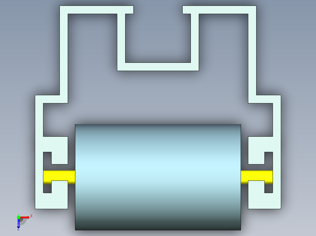 精益管 (61)俯视图