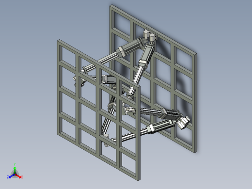 赫弘 六自由度平台总装-104