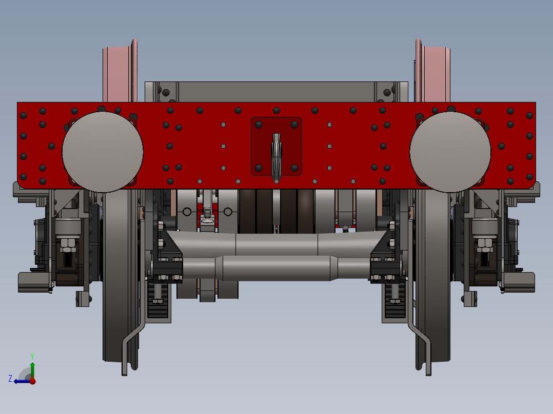 火车、动车、高铁右视图