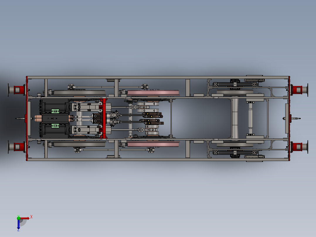 火车、动车、高铁俯视图