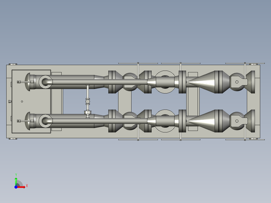A3003472-猪发射器滑动装置前视图