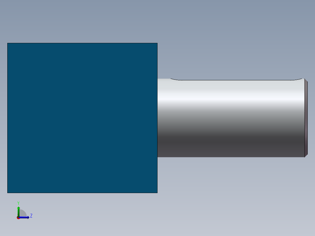 调节电机左视图