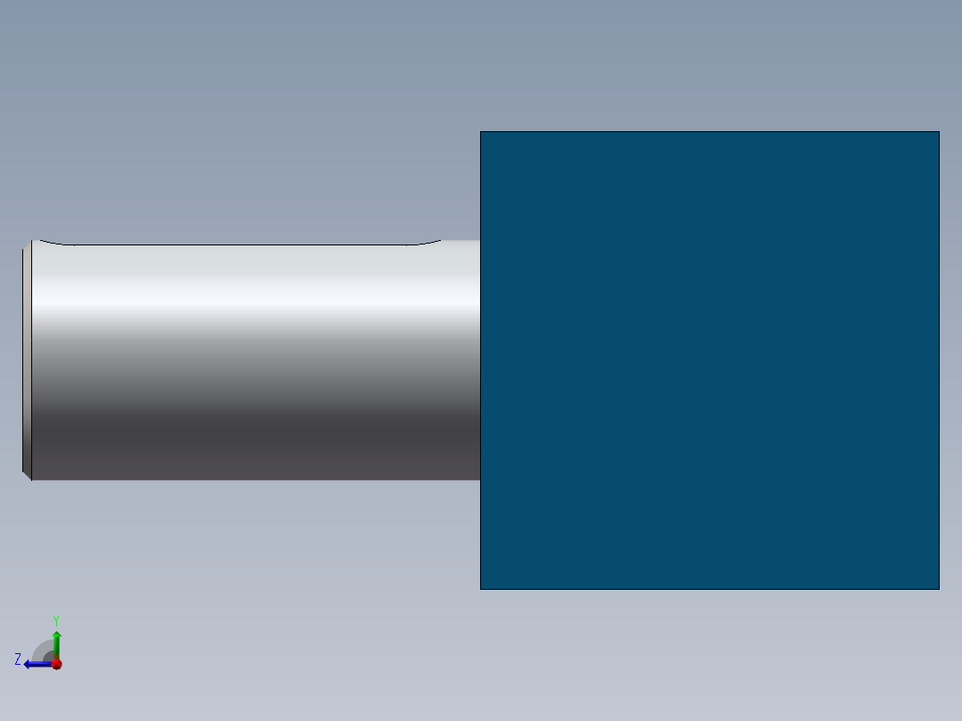 调节电机右视图