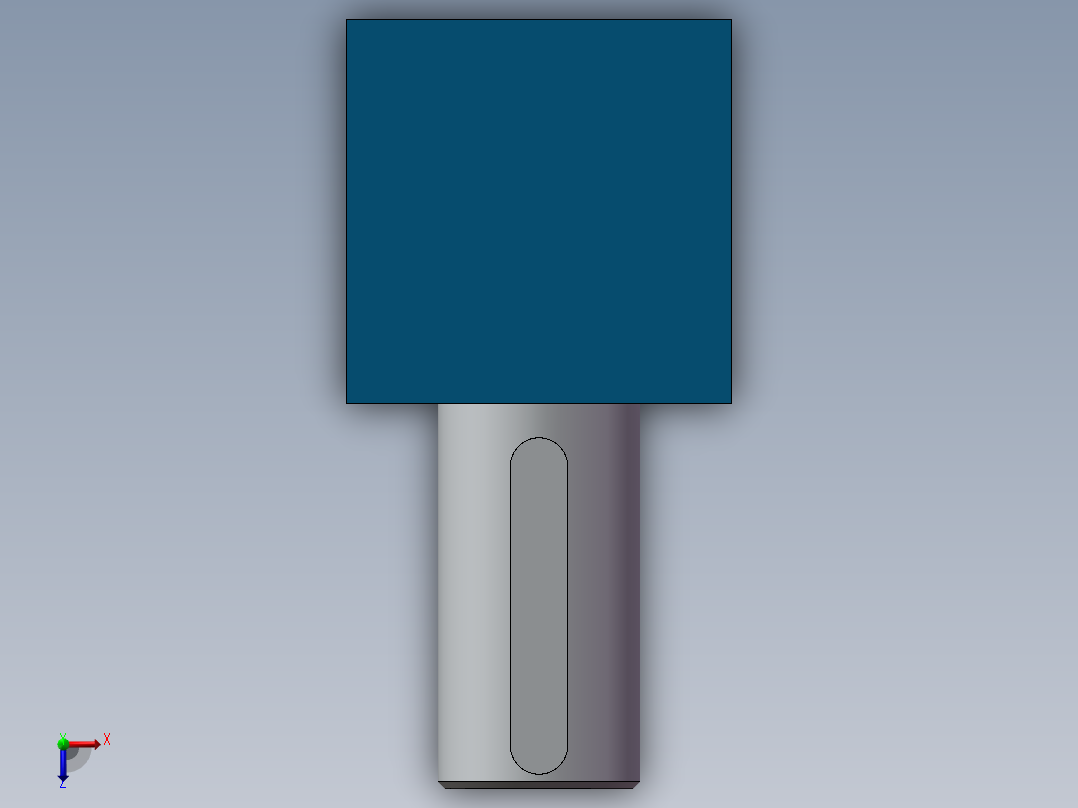 调节电机俯视图