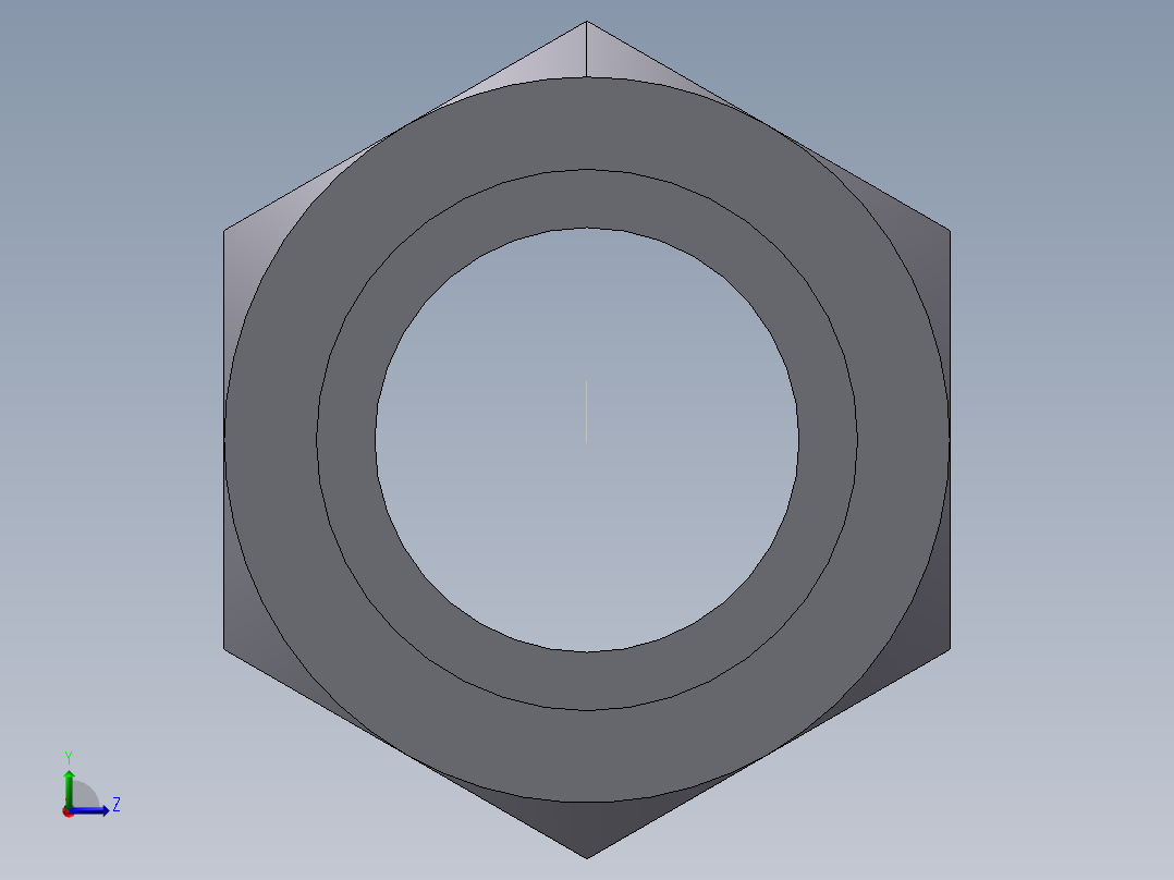 直通内螺纹接头、5CB-36-16左视图