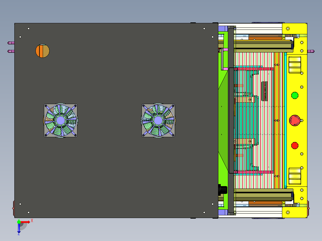 雷诺测试机（数字式液压测试仪）俯视图
