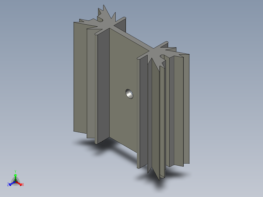散热器 TO-220 - 38x34x