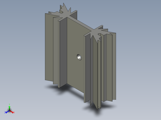 散热器 TO-220 - 38x34x